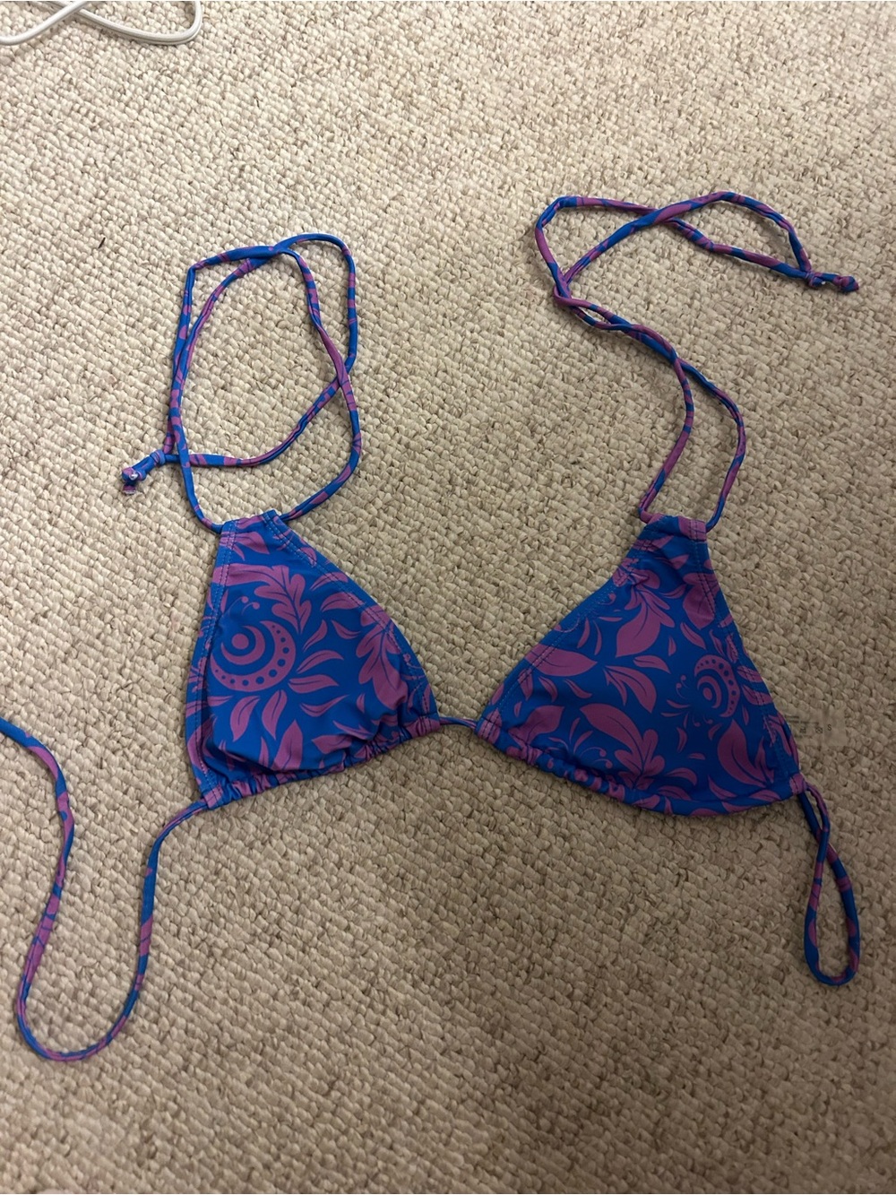 colorful bikini top